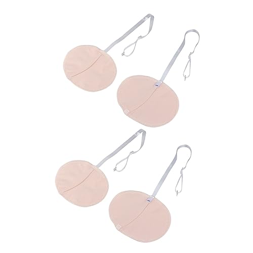 EPIGEIST 2 Paare Unterarm Schweißabsorbierende Baumwollpads Unsichtbare Achselpads für Shirts Blusen und Hemden Schützend gegen Schweißflecken und Geruch Atmungsaktiv Komfortabel für Damen von EPIGEIST