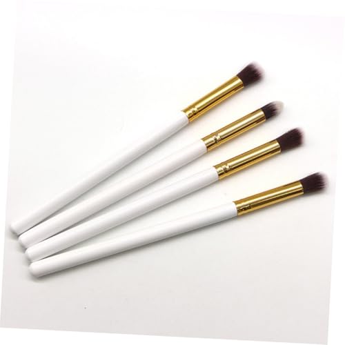 EPIGEIST 2 Satz Professionelles Lidschatten Pinselset mit Schwarzem und Weißem Griff Langlebig und Ergonomisch Weiche Faserborsten für Natürliches Make up Tragbar für Damen und von EPIGEIST