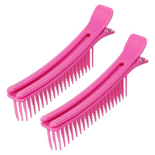 EPIGEIST 2 Stück Haarklammer Haarnadeln Für Frauen Übergroße Haarspange Krokodilklemmen Für Haare Niedliche Haaraccessoires Clips Zum Abteilen Von Haaren Locken Rosa von EPIGEIST