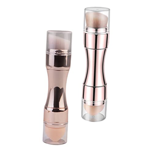 EPIGEIST 2 Stück Multifunktionaler Kosmetikpinsel Teilig Lidschatten Concealer Foundation Pinsel Langlebige Synthetische Fasern Einfach zu Reinigen für Professionelle und Tägliche Make Up von EPIGEIST