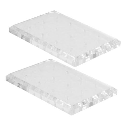 EPIGEIST 2 Stück Nagelbohrer Halter Nagelfräser Bits Aufbewahrungsständer Acryl Nageldesign Organizer für Nagelstudio Heimgebrauch und DIY Nail Art von EPIGEIST