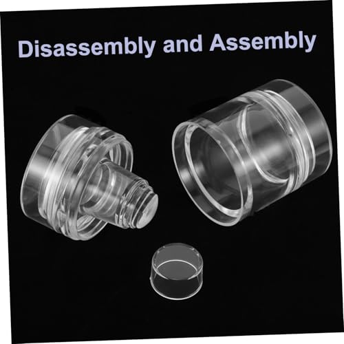 EPIGEIST 2 Stück Nagelkunst Stempel aus Klarem Silikon Weicher Jelly Stamper für Präzises French Tip Stamping Tragbares DIY Maniküre Werkzeug für Anfänger und Profis Vielseitig Einsetzbar von EPIGEIST