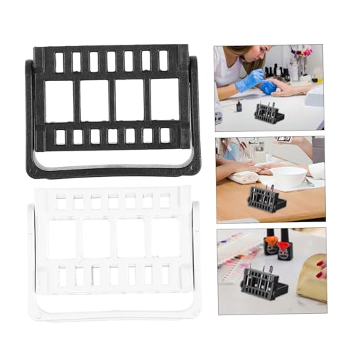EPIGEIST 2 Stück Nail Grinding Head Organizer Aufbewahrungsständer Teilig Nagelfräser Bit Halter Maniküre Werkzeughalter Zubehör von EPIGEIST