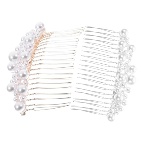 EPIGEIST 2 Stück Perlen haarkämme für Damen Stilvolle Haarspangen aus Robustem Legierungs material Leicht und Langlebig für Hochzeiten Partys und Besondere Anlässe EPIGEIST 2 Stück Perlen haarkämme für Damen Stilvolle Haarspangen aus Robustem Legierungs material Leicht und Langlebig für Hochzeiten Partys und Besondere Anlässe von EPIGEIST