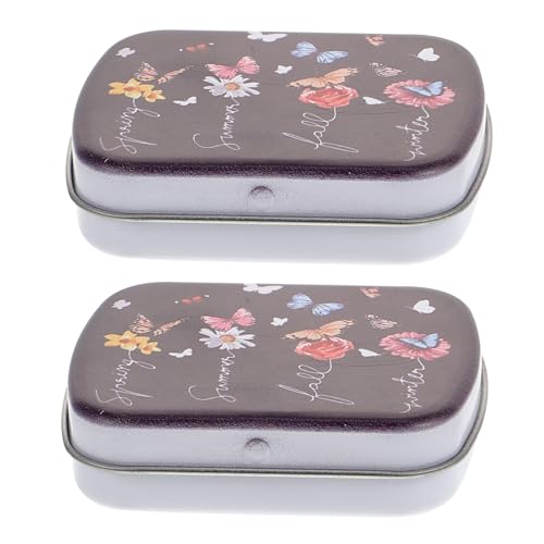 EPIGEIST 2 Stück Robuste Stiftebox Großem Fassungsvermögen Kratzfest Verschließbar Multifunktionale Aufbewahrung für Federn und Bürobedarf für Schüler und Lehrer von EPIGEIST