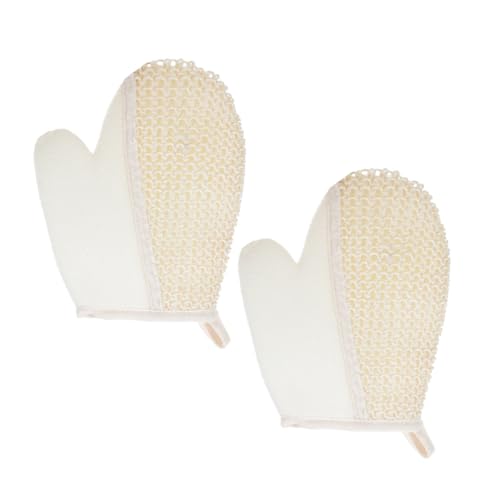 EPIGEIST Reinigungshandschuhe – Sisal-badehandschuhe Für Kinder Badehandschuhe Für Sanftes Peeling Und Waschen von EPIGEIST