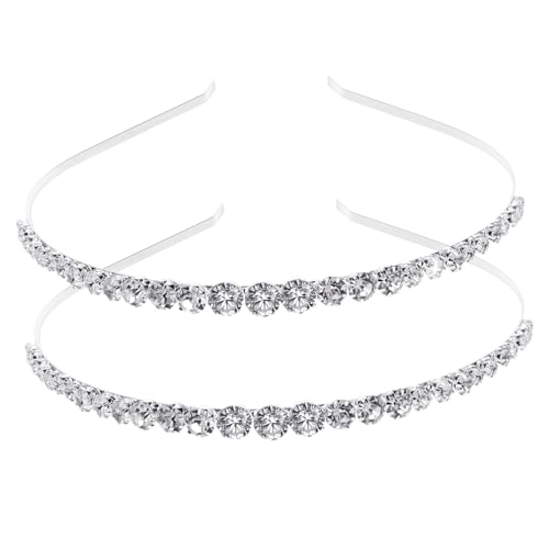 EPIGEIST 2 Stück Strahlende Haarschmuck Haarschleifen Leichte Haarreifen für Mädchen Party Kopfschmuck Modisch und Komfortabel für Festliche Anlässe von EPIGEIST