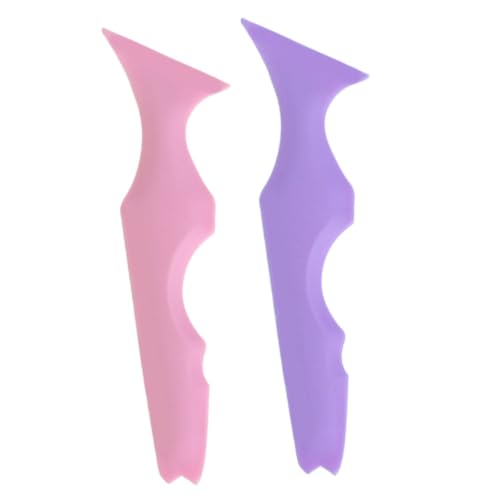EPIGEIST 2 Stück Teiliges Make Up Hilfsmittel mit Silikon Eyeliner Schablonen und Lippenstift Positionierung Ergonomisch für Präzises Augen und Lippen Make Up Schnell und Einfach von EPIGEIST