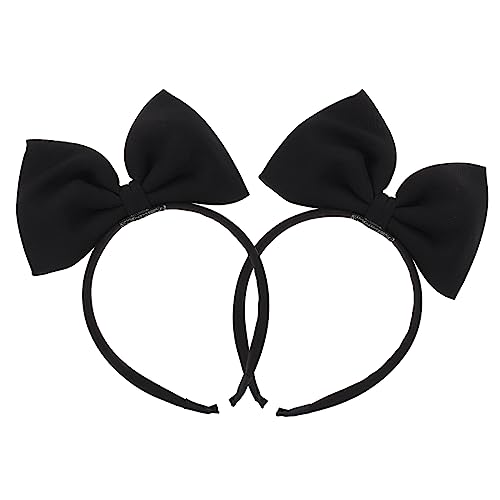 EPIGEIST 2 Stück Teiliges Stirnband mit Stoff Bowknot Weiches Langlebiges Party Haarband Geeignet für Mädchen Kostüm Cosplay und Festliche Anlässe von EPIGEIST