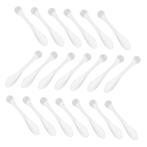 EPIGEIST 20stücke Acryl Augen Massage Sticks Gesicht Creme Löffel Make-up Tools Kosmetiklöffel Augenmassagelöffel Gesichtscremelöffel von EPIGEIST