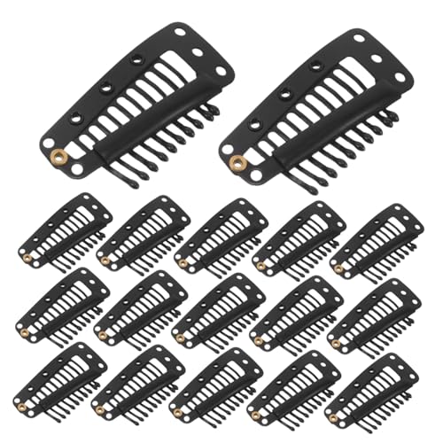 EPIGEIST 20stücke Teiliges Haarklammern Für Haarverlängerungen Und Perücken Robuste Und Tragbare Clips Für Damen Für Hochzeiten Partys Und Auftritte Praktisches Haarschmuck-zubehör von EPIGEIST