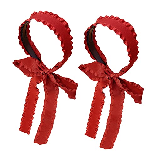 EPIGEIST 2stücke Stirnband Damen Band Schal Haarbänder Haarreifen Damen Haarschmuck Stirnbänder Frauen Haar Hoops von EPIGEIST