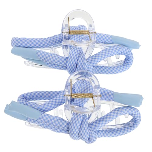 EPIGEIST 2stücke Gingham-schleifen Haarklammer Mit Schleife Französische Haarnadel Für Damen Kleine Schleifen Fürs Haar Haarspangen Mit Gingham-karomuster Für Pferdeschwanz Freizeit von EPIGEIST