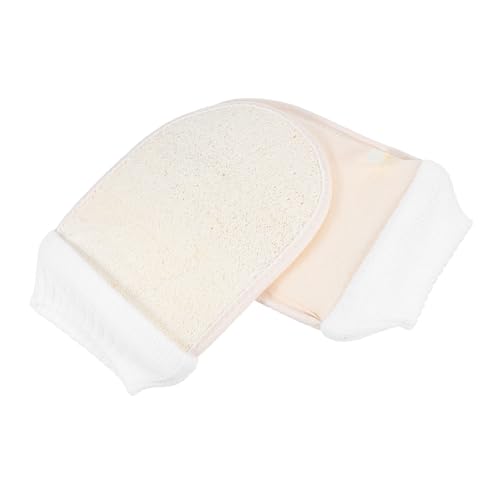 EPIGEIST 2stücke Loufa Peeling Handschuh Für Körper Und Bad Entfernt Abgestorbene Hautzellen Tiefenreinigung Für Männer Und Frauen Langlebig von EPIGEIST