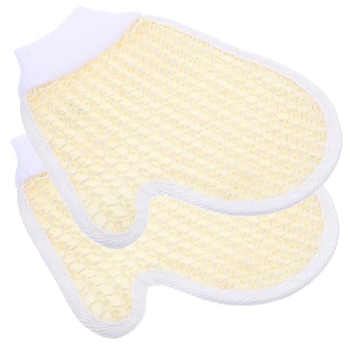 EPIGEIST 2stücke Reinigungshandschuhe Aus Chenille Für Körperpflege Exfolierende Badetücher Für Entspannendes Duscherlebnis Für Tägliche Tiefenreinigung von EPIGEIST