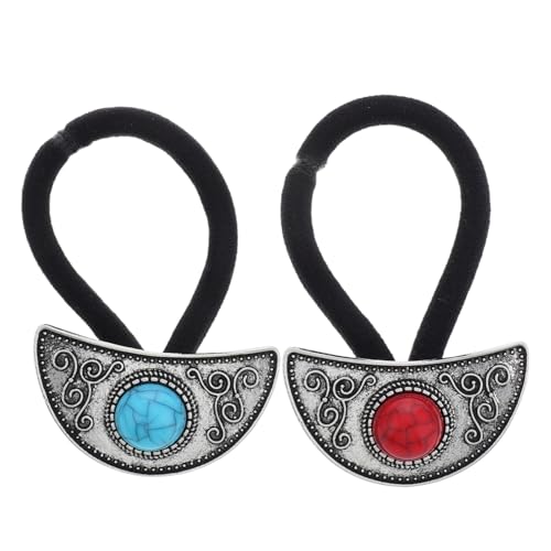 EPIGEIST 2stücke Metall-haargummis Vintage-haarseile Western-pferdeschwanzhalter Dekorative Haarbänder Haarschmuck-accessoires Für Frauen Und Mädchen EPIGEIST 2stücke Metall-haargummis Vintage-haarseile Western-pferdeschwanzhalter Dekorative Haarbänder Haarschmuck-accessoires Für Frauen Und Mädchen von EPIGEIST