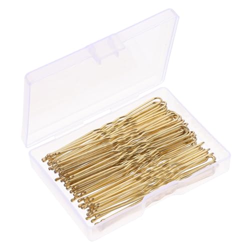 EPIGEIST 3 Boxen U-clip-haarspange Für Haare Stifte Bobby Griffe Haarnadeln Haarverschlüsse Styling Zubehör Mädchen Haarspangen Frauen Form Haarstäbchen Haarschmuck Legierung Golden von EPIGEIST