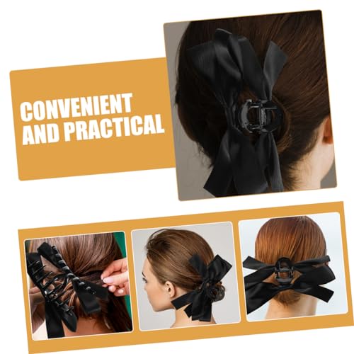 EPIGEIST 3 Stck Große Haarklammern mit Schleifen Dekorative Haarklammern für Damen aus Polyester Leicht für Dünnes und Dickes Haar Geeignet für Partys und Alltag von EPIGEIST