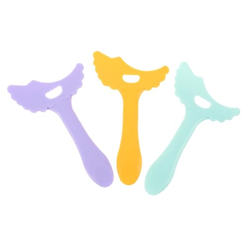 EPIGEIST 3 Stck Silikon Eyeliner Schablonen Teiliges Wiederverwendbar Multifunktionales Augen Make Up Tool Augen Make Up Schablonen für Präzisen Lidstrich und Lidschatten Sicher Langlebig von EPIGEIST