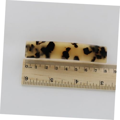 EPIGEIST 3 Stück Haarklammern mit Marmoroptik Französische Rechteckige Federclips für Damen Leicht und Hautfreundlich Geeignet für Welliges Lockiges und Glattes Haar Modisches von EPIGEIST