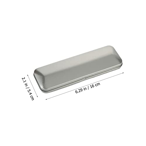 EPIGEIST 3 Stück Metall Stiftebox mit Klappdeckel Langlebige Blechdose für Stiftaufbewahrung Kompakter und Robuster Bleistift Organizer für Schule Büro und Zuhause von EPIGEIST