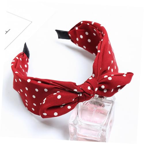 EPIGEIST 3stücke Breites Stirnband Für Damen Mit Schleife Aus Robustem Stoff in Grün Rot Und Marineblau Leicht Tragbar Ohne Druck von EPIGEIST