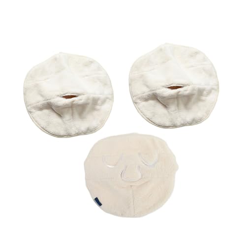 EPIGEIST 3 Stück Teiliges Gesichts handtuch aus Dickem Korallenfleece Vielseitig als Kalt warm Kompresse Verwendbar Hautfreundlich und Langlebig für Weibliche Hautpflege und von EPIGEIST