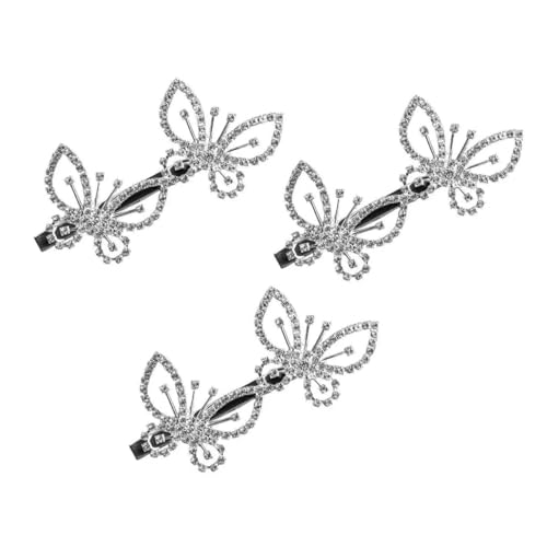 EPIGEIST 3stücke Schmetterling Haarclips Haarspangen Für Hochzeit Party Geburtstag Weihnachten Festivals Damen Hair Decor Accessoires von EPIGEIST
