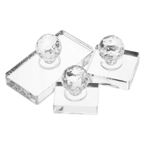 EPIGEIST 3 Stück Teiliges Lidschatten und Blush Presswerkzeug aus Hochwertigem Material für Gleichmäßige Glatte Textur DIY Kosmetikstempel zur Einfachen Lidschattenreparatur und Blush von EPIGEIST