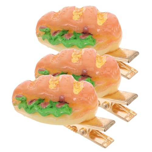 EPIGEIST 3 Stück Teiliges Lustige Haarklammern in Form aus Resin Leichte und Praktische Haarspangen für Damen Geeignet für Lange Kurze Lockige und Glatte Haare Modischer Haarschmuck für von EPIGEIST