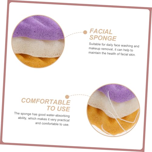 EPIGEIST 3 Stück Teiliges Tragbare Gesichtsreinigungsschwämme aus Magischem Konjak Sanftes Peeling Make up entferner Kompakt und Leicht für Reise und Tägliche Hautpflege Weiß Lavendel EPIGEIST 3 Stück Teiliges Tragbare Gesichtsreinigungsschwämme aus Magischem Konjak Sanftes Peeling Make up entferner Kompakt und Leicht für Reise und Tägliche Hautpflege Weiß Lavendel von EPIGEIST