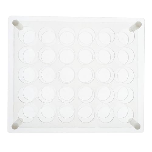 EPIGEIST Lippenstift-organizer Mit Fächern Acryl-lipgloss-halter Transparent Kosmetik-präsentationsbox Für Make-up-zubehör Und Nagellack von EPIGEIST