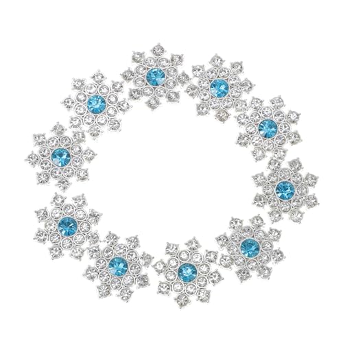 EPIGEIST 30 Stück Teiliges Strassstein Dekor Funkelnde DIY Schmuckanhänger für Haarspangen und Broschen Vielseitige Schmuckknöpfe für Kleidung Hochzeiten und Geschenkverzierung von EPIGEIST