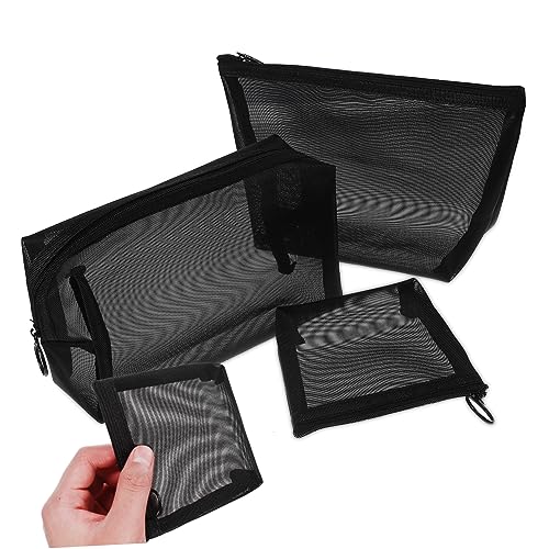 EPIGEIST 3stücke Reisetaschen Mit Reißverschluss Kleine Kulturtaschen Für Damen Make-up-Beutel Aus Nylon Aufbewahrungstaschen Für Kosmetika Und Andere Kleine Gegenstände von EPIGEIST