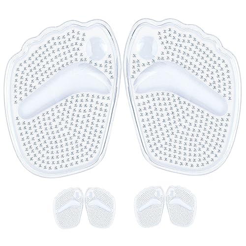 EPIGEIST 3paare Schuh-fußpolster Aus Weichem Material Selbstklebend Für Hohe Absätze Rutschfeste Vorfußpolster Halbfußpolster Für Damen Schuheinlagen Zur Unterstützung Und Entlastung Beim l EPIGEIST 3paare Schuh-fußpolster Aus Weichem Material Selbstklebend Für Hohe Absätze Rutschfeste Vorfußpolster Halbfußpolster Für Damen Schuheinlagen Zur Unterstützung Und Entlastung Beim l von EPIGEIST