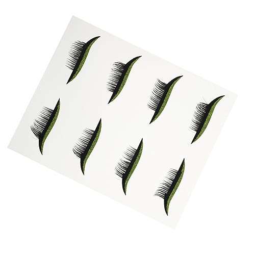 EPIGEIST 4paare Haftende Augen Make-up Eyeliner Wimpern Aufkleber Aufkleber Für Frauen Wasserfest Einfach Anzuwenden Für Karneval Halloween Cosplay Und Partys von EPIGEIST