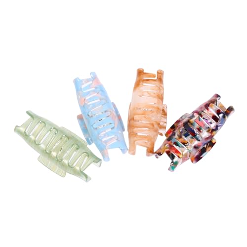 EPIGEIST 4 Stück Große Haarklammern Acetat Haarkralle für Damen Komfortabel Starker Halt Geeignet für Dünnes Dickes Haar Vielseitig für Alltag Reisen und Beauty Routine von EPIGEIST