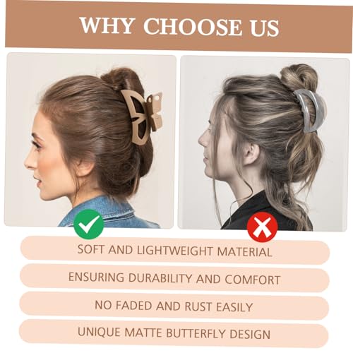 EPIGEIST 4 Stück Teiliges Haarschmuck mit Hohlem Schleifen Design Haarklammern für Frauen und Mädchen Dekorative Haarspangen für Langes Dickes Haar Eleganter Look für Alltag und Hochzeit von EPIGEIST