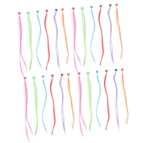 EPIGEIST 48stücke Farbenfrohe Haaraccessoires Clips Und Extensions Für Mädchen Haarschmuck Für Zöpfe Und Geeignet Für Partys Schule Und Alltag Leicht Und Robuste von EPIGEIST