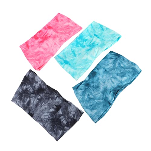 EPIGEIST 4Stücke Elastische Sport Stirnbänder Rutschfeste Atmungsaktive Haarbänder für Damen für Yoga Fitness und Tie Dye EPIGEIST 4Stücke Elastische Sport Stirnbänder Rutschfeste Atmungsaktive Haarbänder für Damen für Yoga Fitness und Tie Dye von EPIGEIST