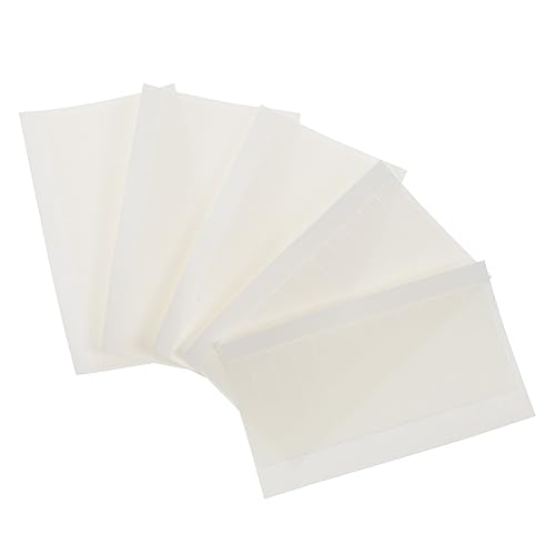 EPIGEIST 5 Blätter doppelseitiges Klebeband Verbindung Verlängerung Tapen Ultra Streifen Erweiterungen Aufkleber Haarband Lace-Front-Haarsystemband Klebeband für Perücke Klebstoff Weiß von EPIGEIST