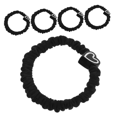 EPIGEIST 5stücke Haargummis Für Frauen Haargummi-pferdeschwanzhalter Stirnbänder Für Damenhaar Haargummis Für Mädchen Nahtlose Elastische Haarbandhalter Haarbandseil Scrunchie von EPIGEIST