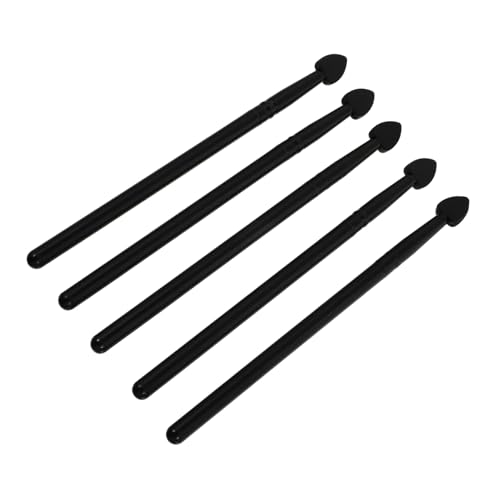 EPIGEIST 5 Stück Teiliges Silikon Lidschatten Makeup Pinsel Weiche Applikatoren für Augen Make Up Komfortabler Griff Vielseitig für Lidschatten Feuchtigkeitscreme und Masken für Anfänger von EPIGEIST