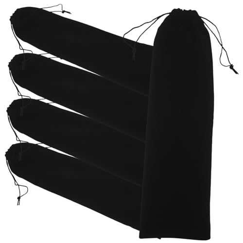 EPIGEIST 5 Stück Teiliges Velours Lockenstab Tasche Hitzebeständig Tragbar mit Kordelzug Flat Iron Halter Aufbewahrungstasche für Reise und Haartools Organizer von EPIGEIST