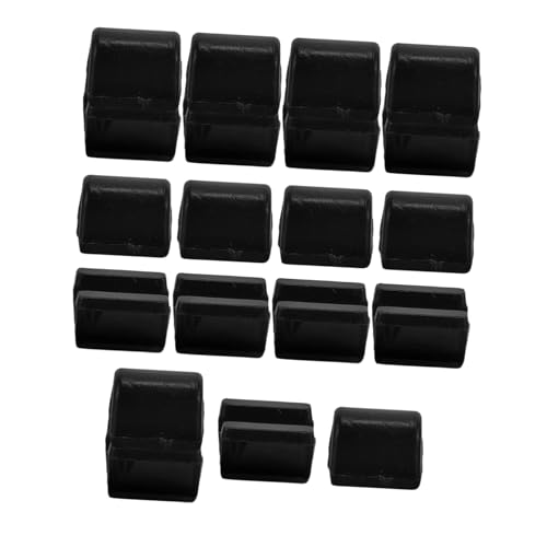 EPIGEIST 50 Stück Haarband Verschlüsse U und C Form DIY Haarschmuck Zubehör für Damen Passend für Haarbänder Schwarz und Transparent Vielseitig für Kreative Frisuren und Tägliche Anwendung von EPIGEIST