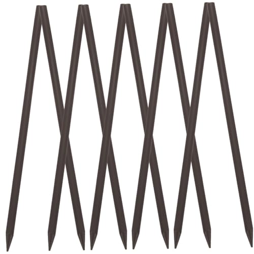 EPIGEIST 50 Stück Holz Haarnadeln Vintage Haarschmuck Damen Minimalistische Haarstäbe mit Lochdesign zum Selbstgestalten Langlebig und Elegant für Alltag und Besondere Anlässe von EPIGEIST