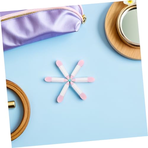 EPIGEIST 50stücke Silikon-peeling-lippenpinsel Mit Doppelseitigem Design Make-up-applikatorstifte Für Lidschatten Und Lippenmasken Wiederverwendbare Applikatorpinsel Für Präzises von EPIGEIST