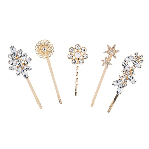 EPIGEIST 5stücke Kristallblumen Stern Haarspangen Sonnenblumen Damen Haarnadeln von EPIGEIST