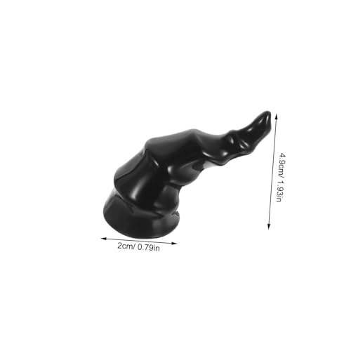 EPIGEIST 6paare Spiralhorn-anhänger Für Haarnadeln Diy-haarschmuck-material Bastelbedarf Für Halloween-kostüme Cosplay-accessoires Für Damen Dämonen Halloween-haarschmuck von EPIGEIST