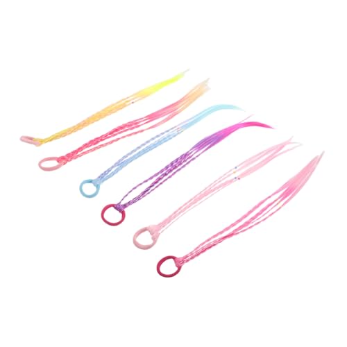 EPIGEIST 6 Stück Farbzöpfe Bunte Haargummis Zöpfe Pferdeschwanz Verlängerung Haarverlängerung Haar Accessoires Mädchen Farbige Zöpfe Lange Pferdeschwanz Verlängerungen EPIGEIST 6 Stück Farbzöpfe Bunte Haargummis Zöpfe Pferdeschwanz Verlängerung Haarverlängerung Haar Accessoires Mädchen Farbige Zöpfe Lange Pferdeschwanz Verlängerungen von EPIGEIST